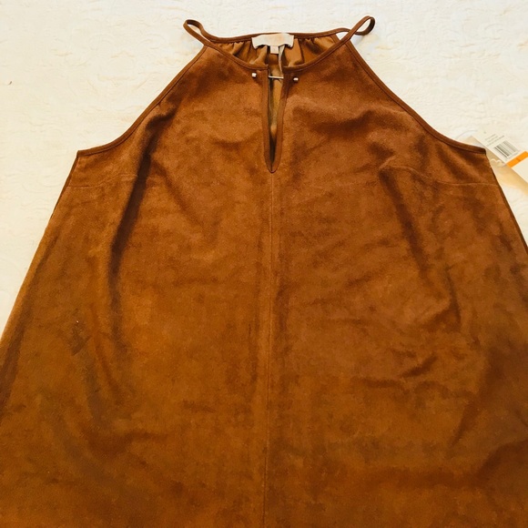 1.STATE**Brown Suede Look Top**Small**$89 - Picture 4 of 7